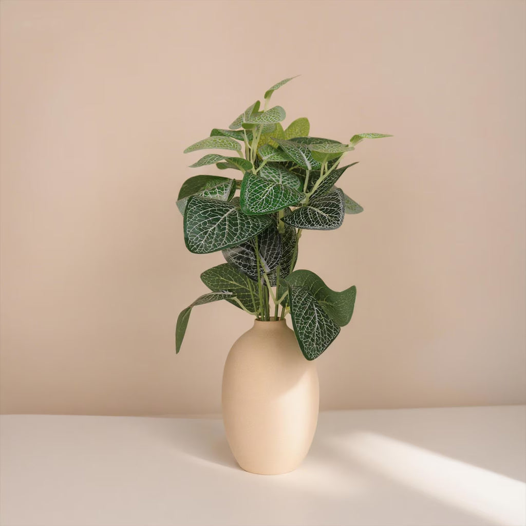 Artificial Green Plant arrangement–faux greenery for office desk